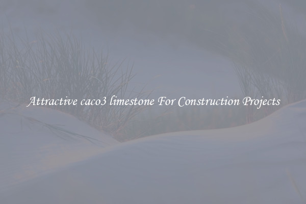 Attractive caco3 limestone For Construction Projects