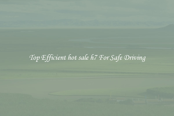 Top Efficient hot sale h7 For Safe Driving