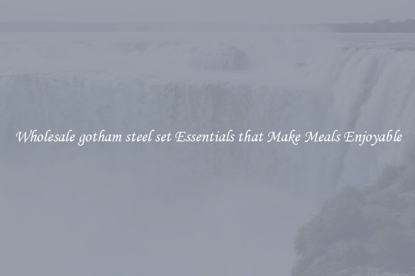 Wholesale gotham steel set Essentials that Make Meals Enjoyable