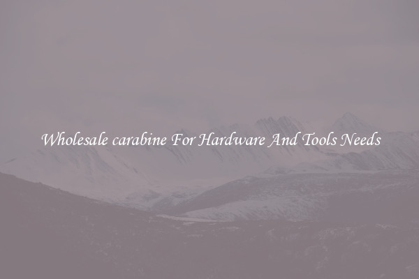 Wholesale carabine For Hardware And Tools Needs